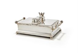 A SILVER SMOKING COMPENDIUM