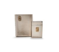 CARTIER, A FRENCH ART DECO SILVER LIGHTER