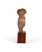 A MARBLE FEMALE TORSO, IN THE ROMAN 2ND CENTURY MANNER
