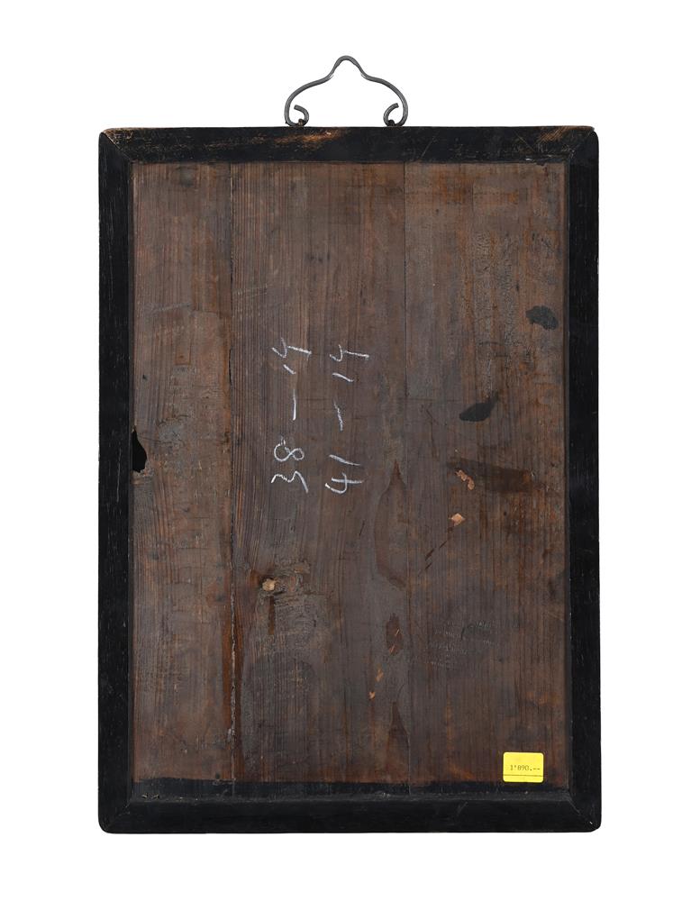 Y A CHINESE EXPORT REVERSE GLASS PAINTING, EARLY 20TH CENTURY - Image 3 of 3