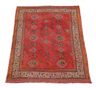 AN USHAK CARPET, WEST TURKEY, CIRCA 1880