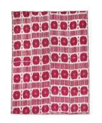 A LARGE SILK IKAT PANEL, UZBEKISTAN, CIRCA 1900
