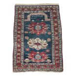 A CAUCASIAN PRAYER RUG, LATE 19TH CENTURY