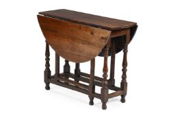 A FRUITWOOD GATELEG TABLE, EARLY 18TH CENTURY