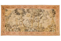 A MACHINE WOVEN PASTORAL TAPESTRY, 20TH CENTURY