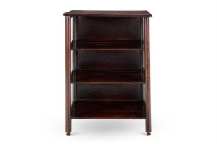 A GEORGE III MAHOGANY ETAGERE, LATE 18TH CENTURY OR EARLY 19TH CENTURY