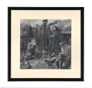 CHARLES MILLS SHELDON (AMERICAN 1866-1928), THE BLASTS OF WAR 'MID THE BLASTS OF WINTER