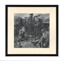 CHARLES MILLS SHELDON (AMERICAN 1866-1928), THE BLASTS OF WAR 'MID THE BLASTS OF WINTER