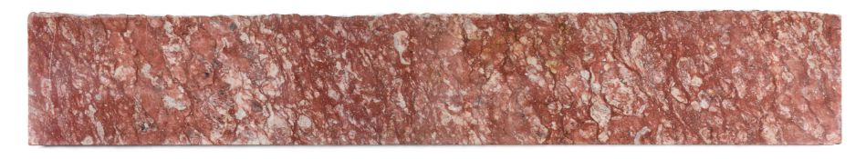 A ROUGE ROYALE MARBLE SLAB, 19TH CENTURY