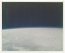 [Mercury Atlas 6] EARTH'S BLUE HORIZON FROM 