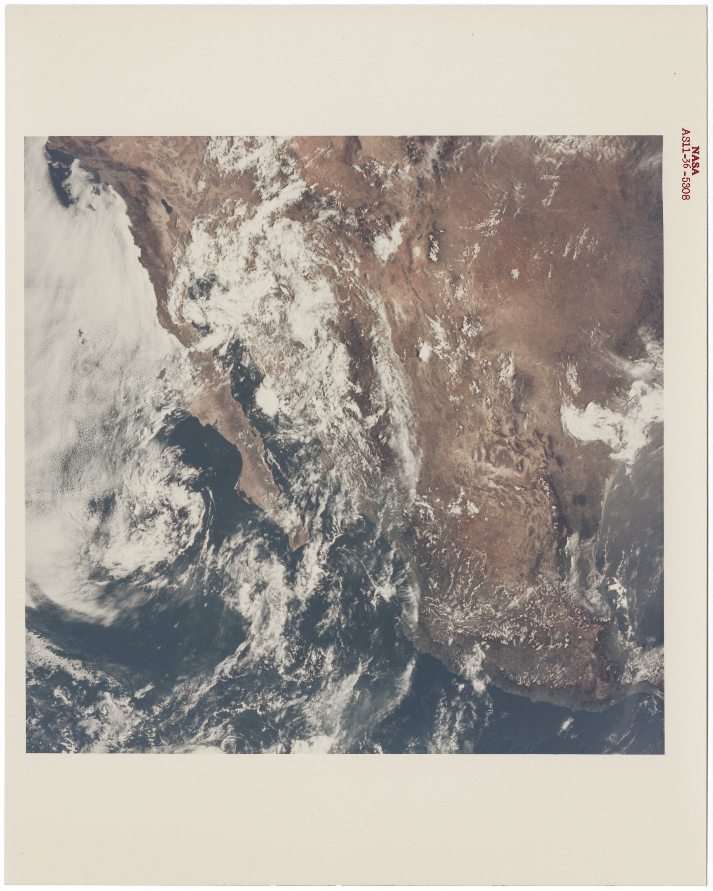 [Apollo 11] EARTH FROM SPACE, FEATURING THE U.S., AFTER TRANSLUNAR ...