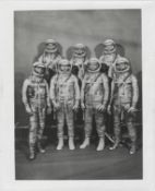 [Project Mercury] ICONIC PORTRAIT OF THE MERCURY SEVEN