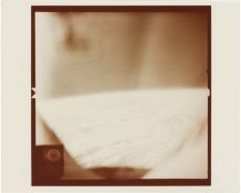 [Mercury Atlas 5] EARTH AS SEEN FROM THE CAPSULE OF ENOS, THE FIRST CHIMPANZEE TO ORBIT THE PLANET