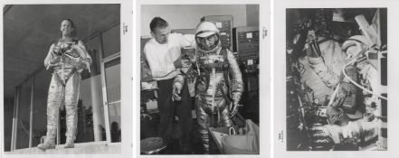 [Project Mercury] NASA'S FIRST ASTRONAUTS PREPARE FOR THE EARLIEST U.S. MANNED SPACE FLIGHTS