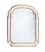 A QUEEN ANNE GILTWOOD MIRROR, EARLY 18TH CENTURY