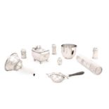 A COLLECTION OF SILVER ITEMS