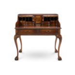 A MAHOGANY WRITING-TABLE, 20TH CENTURY, OF GEORGE II STYLE