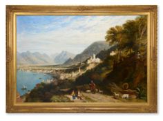 WILLIAM LINTON (BRITISH 1791-1876), VIEW OF VICO