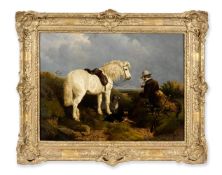 CHARLES JONES (BRITISH 1836-1892), THE SPORTSMAN'S BREAK