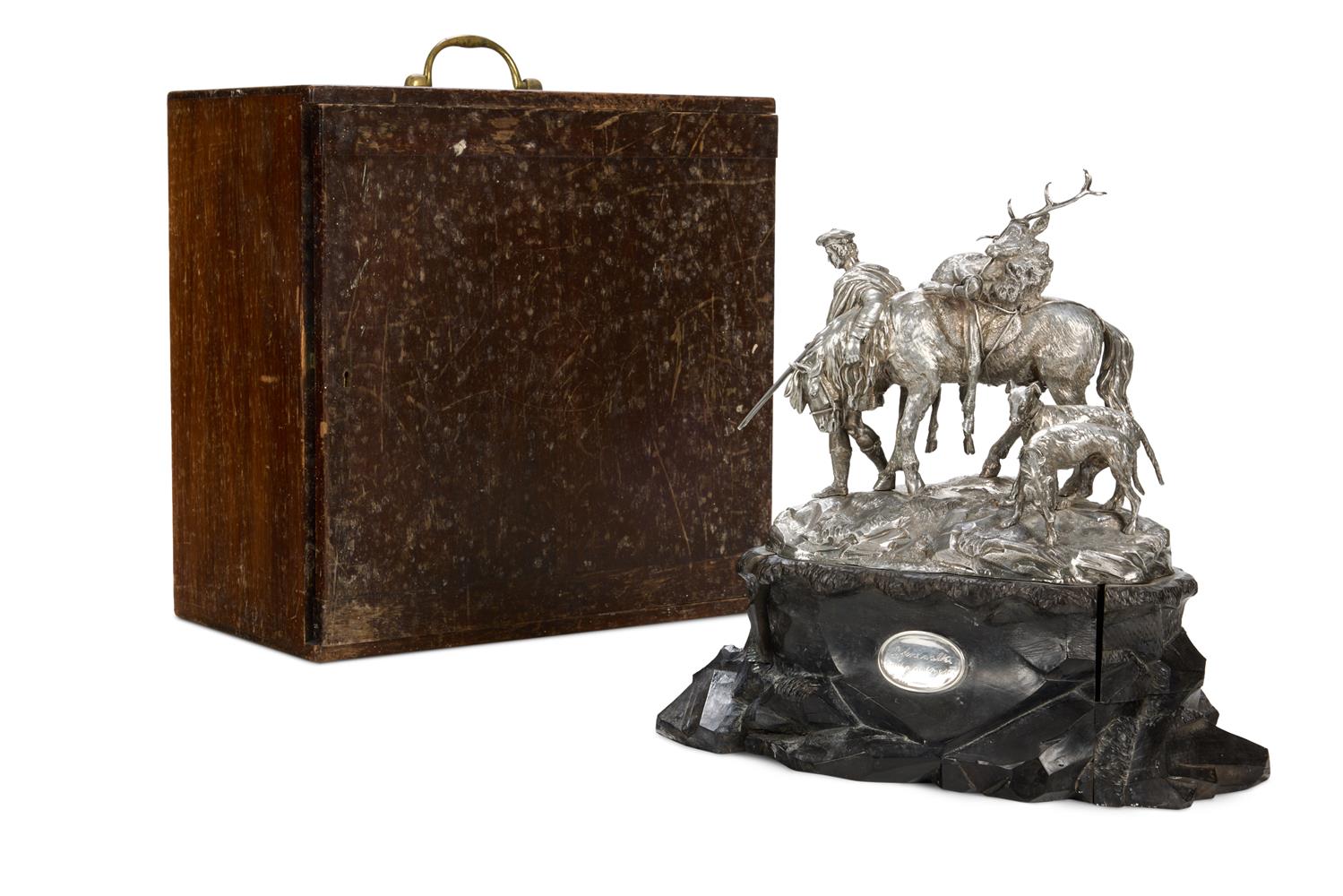 A VICTORIAN SILVER TABLE CENTRE PIECE, JOHN SAMUEL HUNT - Image 6 of 6