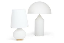 TWO MODERN TABLE LAMPS