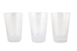 SOL LEWITT (AMERICAN, 1928-2007), THREE TUMBLERS