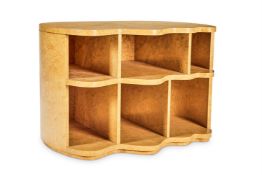 λ NICK ALLEN (BRITISH, B.1952), A 'WAVE' FRONTED BOOKCASE