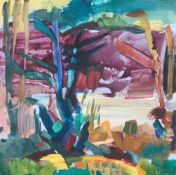 λ SHONA BARR (BRITISH, B.1965), LOCHSIDE