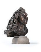 λ SIR JACOB EPSTEIN (BRITISH 1880-1959), FIRST PORTRAIT OF KITTY (WITH CURLS)