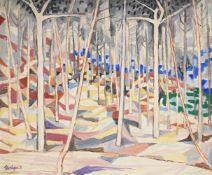 λ JULIAN TREVELYAN (BRITISH 1910-1988), PINE FOREST