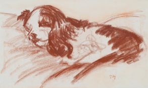 λ PAUL LUCIEN MAZE (FRENCH/BRITISH 1887-1979), A SLEEPING SPANIEL