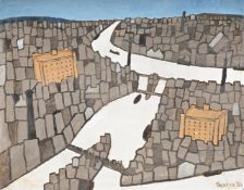 λ JULIAN TREVELYAN (BRITISH 1910-1988), FLOATING DOCK BRISTOL