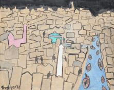 λ JULIAN TREVELYAN (BRITISH 1910-1988), BRISTOL CITY DOCK