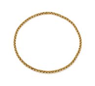 CARTIER, A FANCY LINK NECKLACE