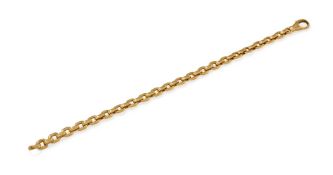 CARTIER, AN 18CT GOLD 'MEPLAT' BRACELET