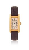 Y CARTIER, TANK AMERICAINE, REF. 1710, AN 18 CARAT GOLD WRISTWATCH