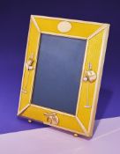 ASPREY & CO. LTD., AN 18 CARAT GOLD MOUNTED PHOTO FRAME