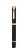 PELIKAN, HISTORICAL ART COLLECTION M800, GÜNTHER WAGNER, A BLACK FOUNTAIN PEN
