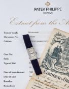 PATEK PHILIPPE, A LADY'S DIAMOND AND PLATINUM COCKTAIL WATCH