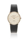 AUDEMARS PIGUET, AN 18 CARAT WHITE GOLD WRISTWATCH, RETAILED BY GUBELIN