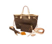 LOUIS VUITTON, MONOGRAM, NEVERFULL MM TOTE, A COATED CANVAS TOTE BAG
