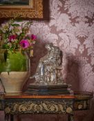 AFTER PIERRE JULES CAVELIER (1814-1894), A SILVERED BRONZE FIGURE OF PENELOPE SLEEPING