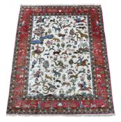 A TABRIZ CARPET, CIRCA 1920