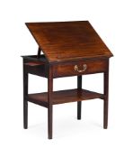 A GEORGE III MAHOGANY ARCHITECT'S TABLE, CIRCA 1780