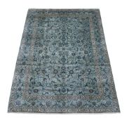 A FINE KASHAN CARPET, CIRCA 1840