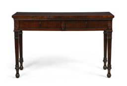 A GEORGE III MAHOGANY SERVING TABLE, CIRCA 1790