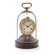 AN INTERESTING FRENCH LOUIS PHILIPPE PORTABLE MANTEL CLOCK WITH TWO-PLANE ‘CHAFFCUTTER’ ESCAPEMENT