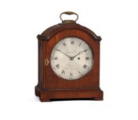 A GEORGE II MAHOGANY TABLE/BRACKET TIMEPIECE