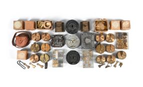 A COLLECTION OF ‘DENT’S PORTABLE TELL-TALE’ TIMEPIECES WITH FACTORY TOOLING AND PARTS