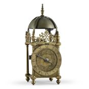 A FINE AND RARE JAMES I 'FIRST PERIOD' LANTERN CLOCK